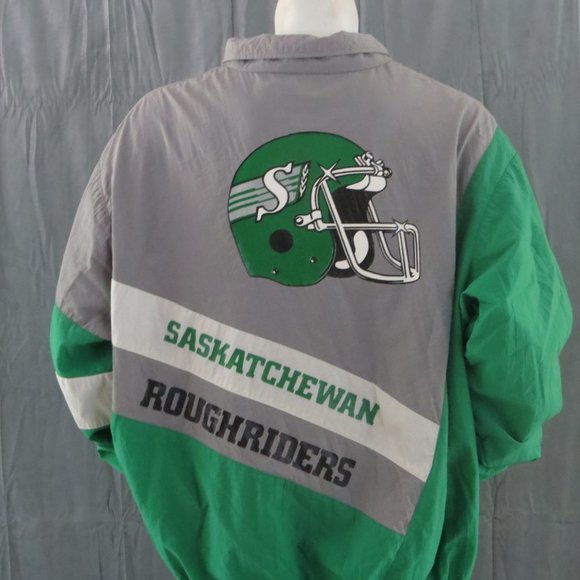 Saskatchewan Roughiders Jacker (VTG) - Colour Block by Midwest Sports - Mens 2XL - Picture 5 of 10